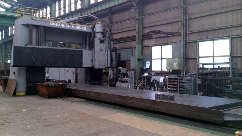 Waldrich Coburg 4X12m milling machine